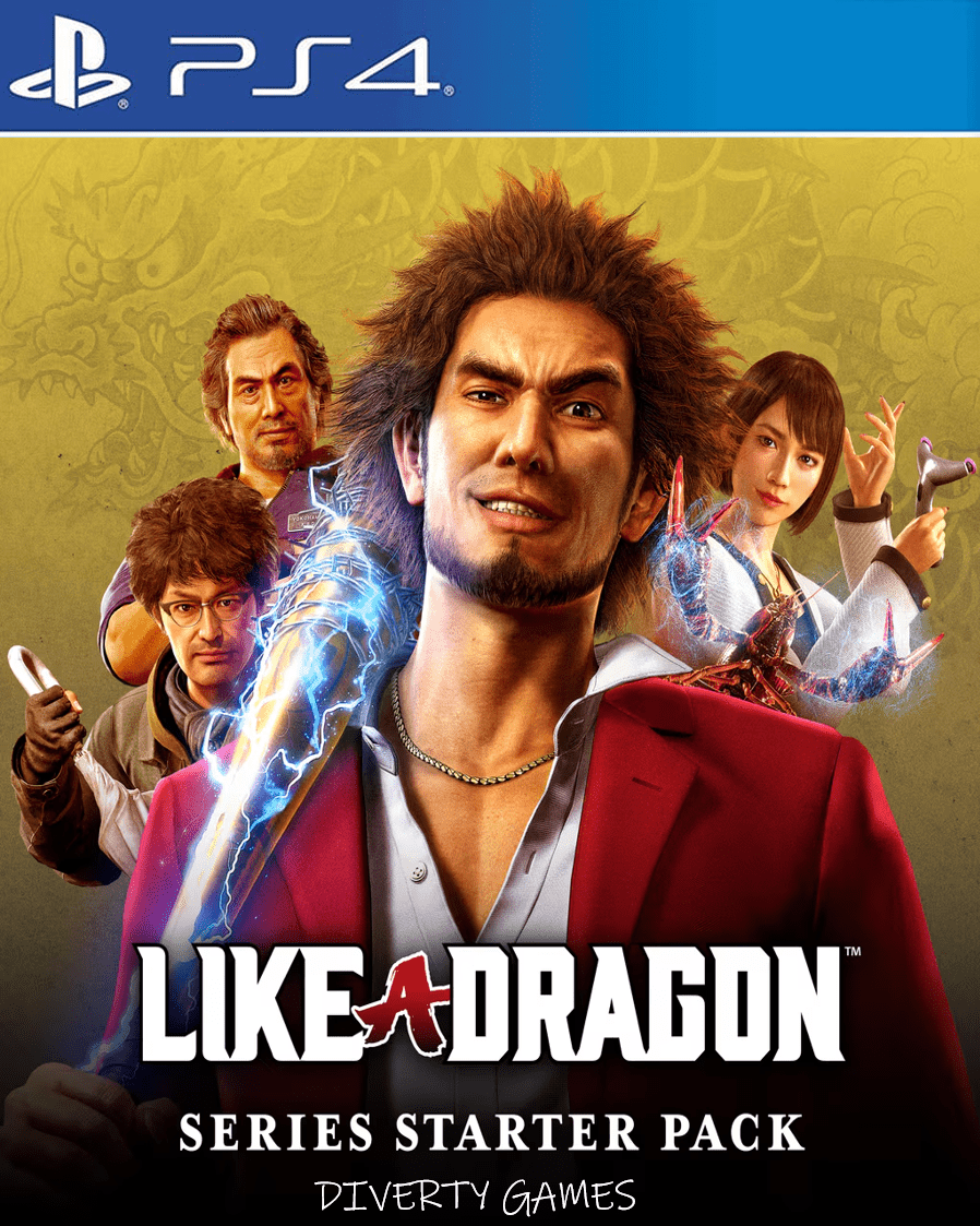 LIKE A DRAGON SERIES STARTER PACK PS4