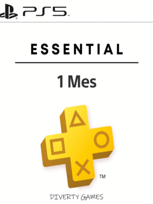 PS PLUS ESSENTIAL 1 MES PS5 (FORMATO CUENTA)