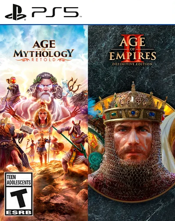 AGE OF EMPIRES II + AGE OF MYTHOLOGY PREMIUN EDITION BUNDLE PS5