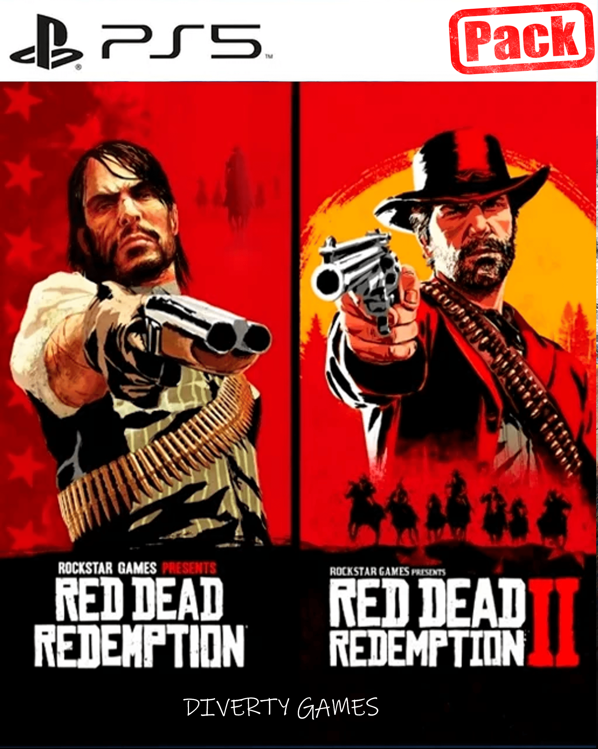 RED DEAD REDEMPTION & RED DEAD REDEMPTION 2 BUNDLE PS5
