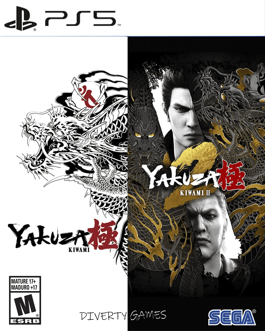 YAKUZA KIWAMI & YAKUZA KIWAMI 2 BUNDLE PS5