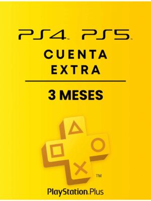 CUENTA PLUS EXTRA 3 MESES PS4 & PS5