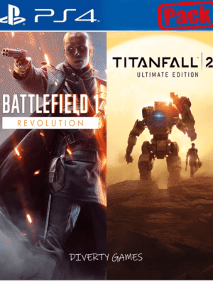 BATTLEFIELD 1 & TITANFALL 2 ULTIMATE BUNDLE PS4