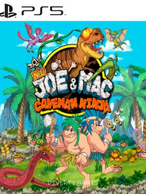 NEW JOE & MAC – CAVEMAN NINJA PS5