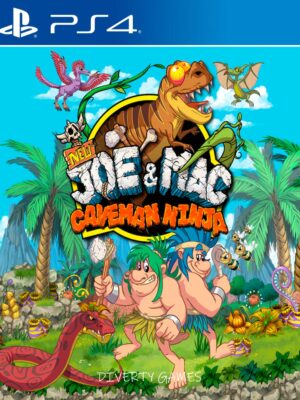 NEW JOE & MAC – CAVEMAN NINJA PS4