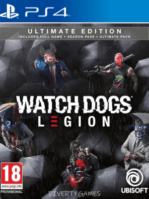 WATCH DOGS: LEGION – ULTIMATE EDITION PS4