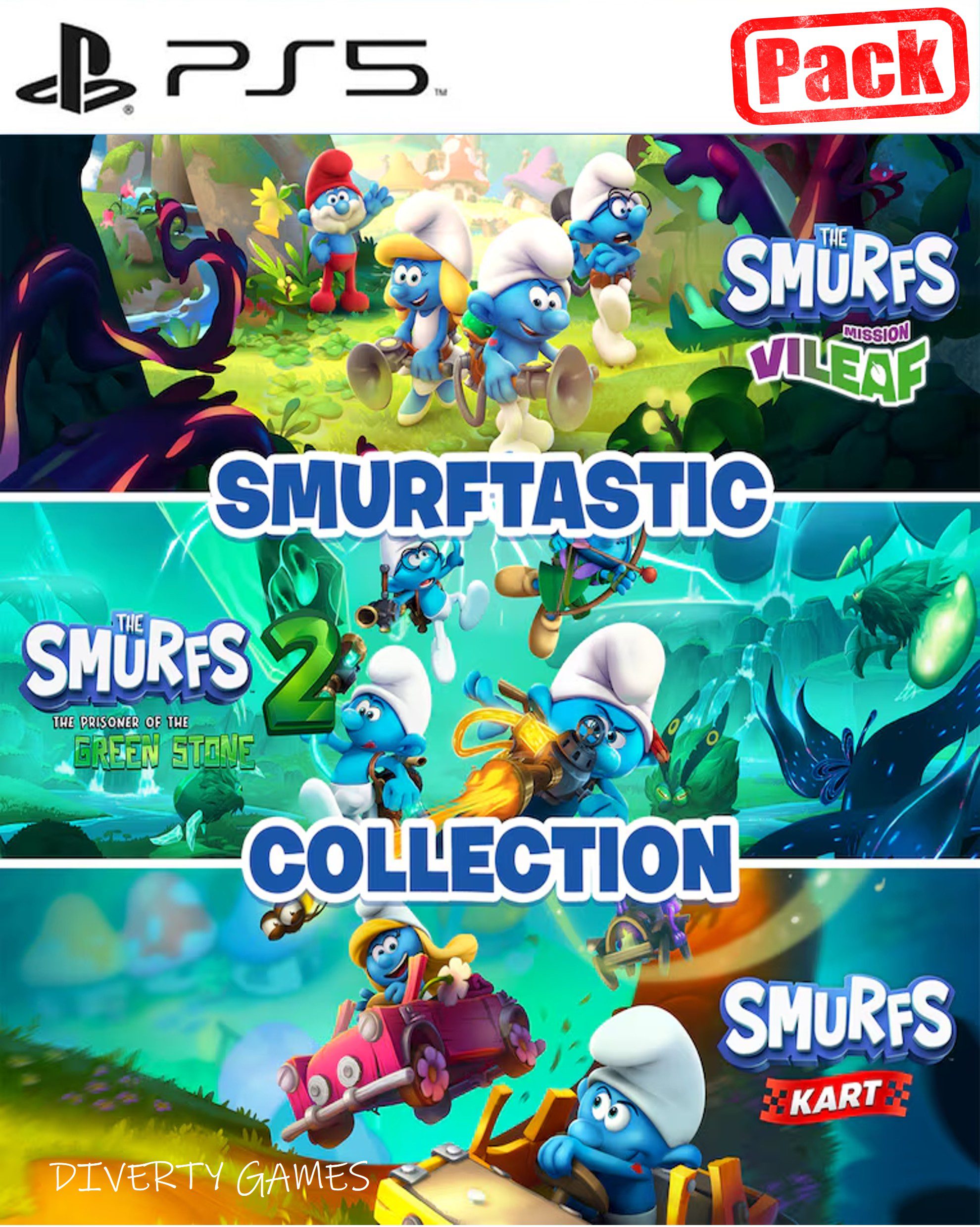 SMURFTASTIC COLLECTION PS5