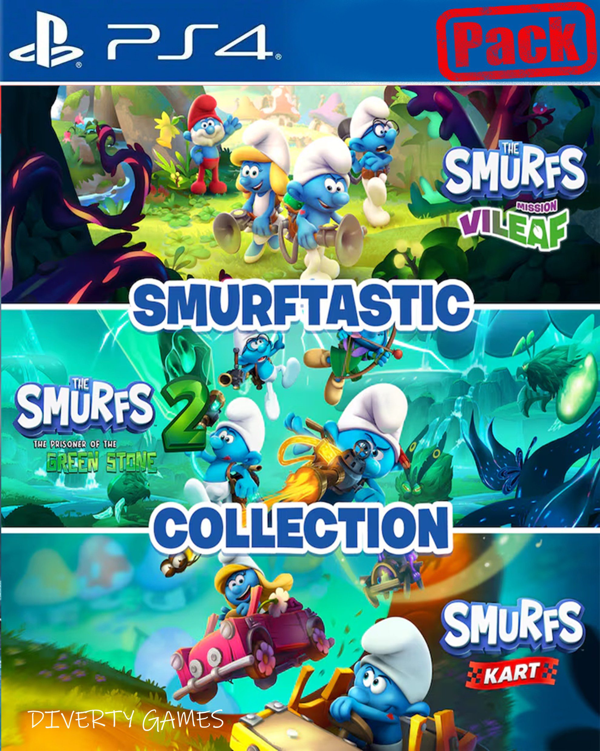 SMURFTASTIC COLLECTION PS4