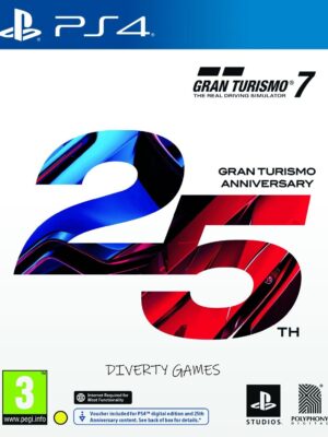 GRAN TURISMO® 7 25TH ANNIVERSARY DIGITAL DELUXE EDITION PS4