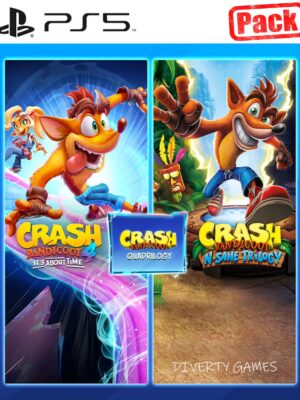 CRASH BANDICOOT™ – QUADRILOGY BUNDLE PS5