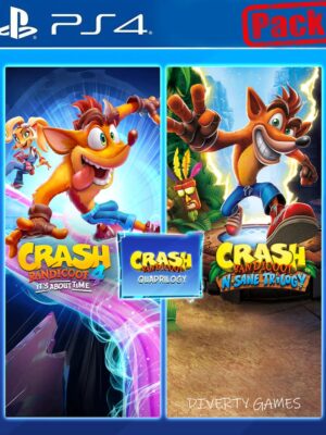 CRASH BANDICOOT™ – QUADRILOGY BUNDLE PS4