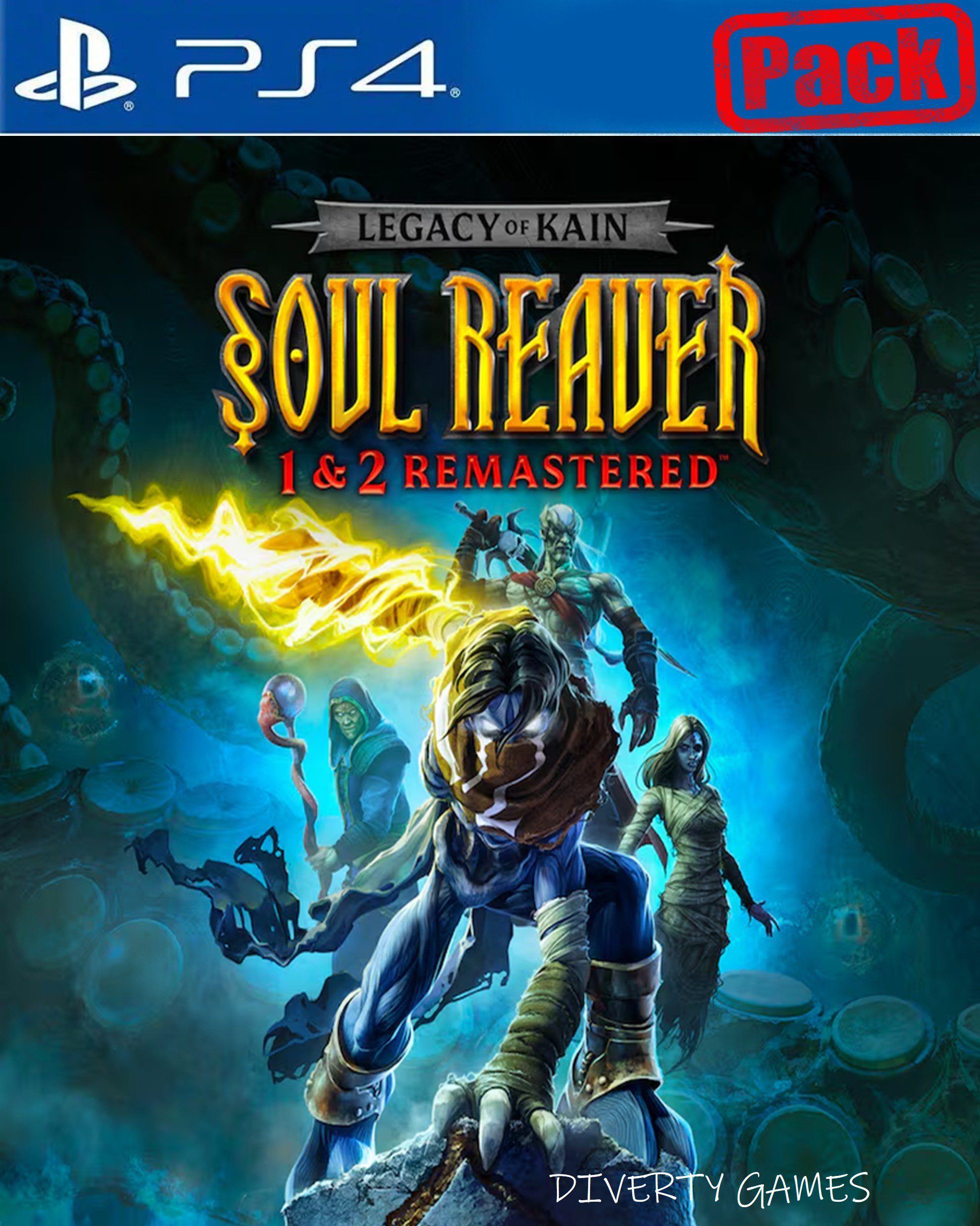 LEGACY OF KAIN™ SOUL REAVER 1&2 REMASTERED PS4