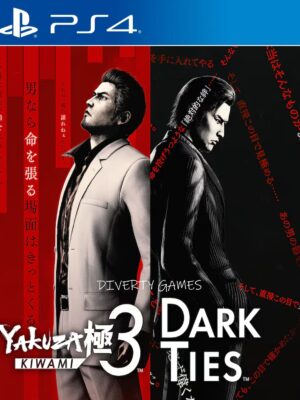 YAKUZA KIWAMI 3 & DARK TIES PS4