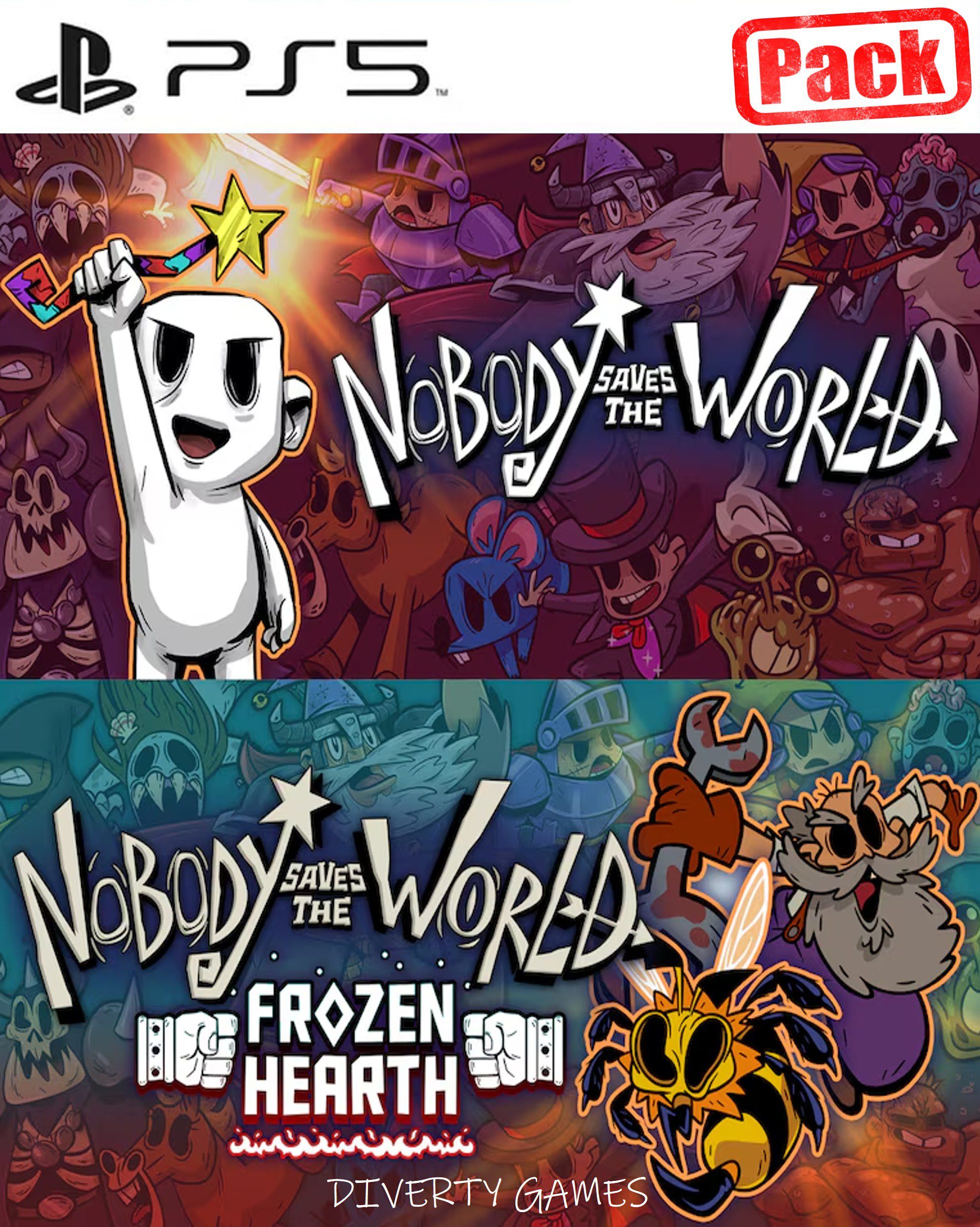 NOBODY SAVES THE WORLD + FROZEN HEARTH BUNDLE PS5