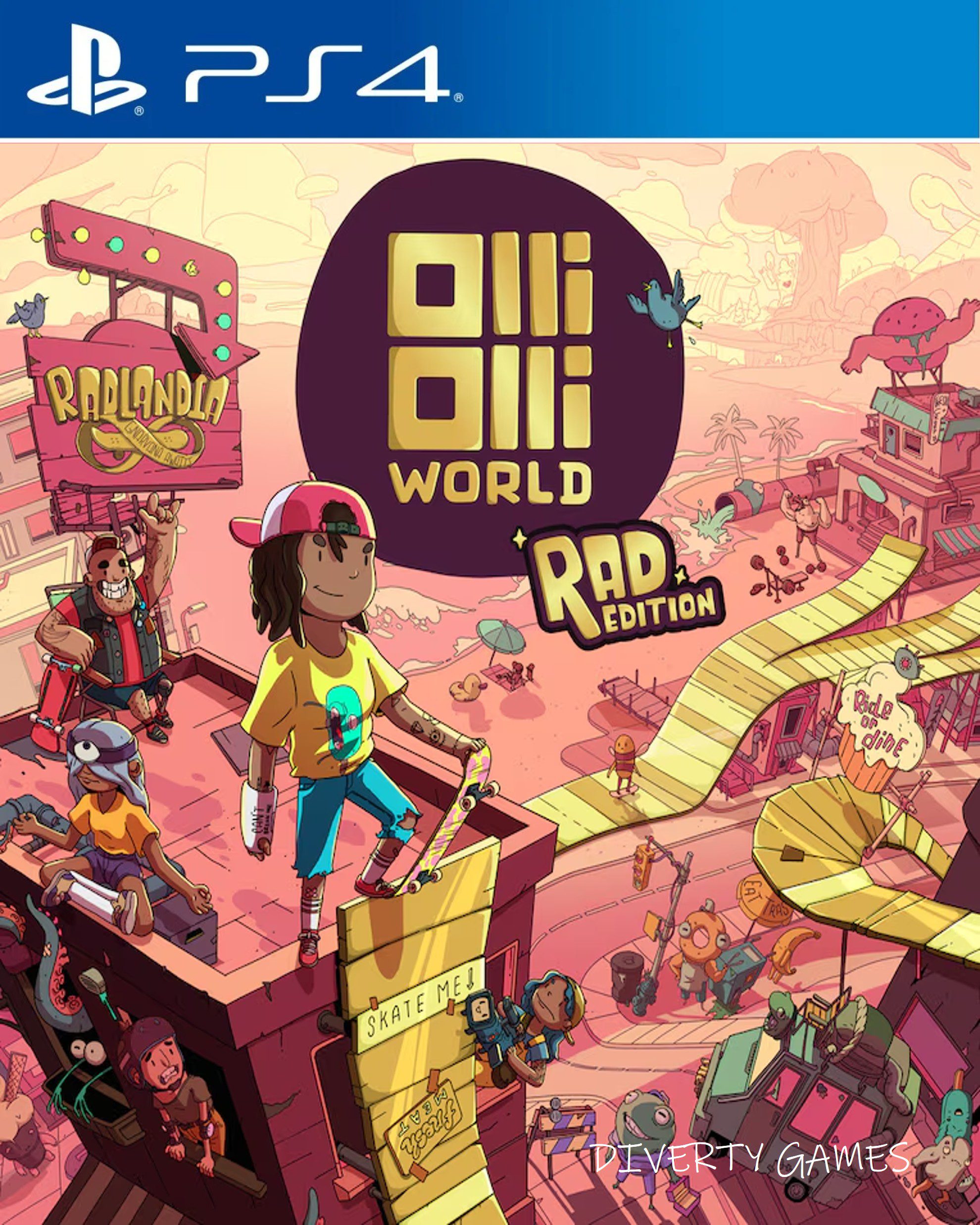 OLLIOLLI WORLD - RAD EDITION PS4