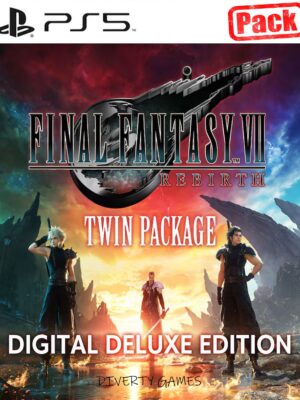FINAL FANTASY VII REMAKE & REBIRTH DIGITAL DELUXE TWIN PACK PS5