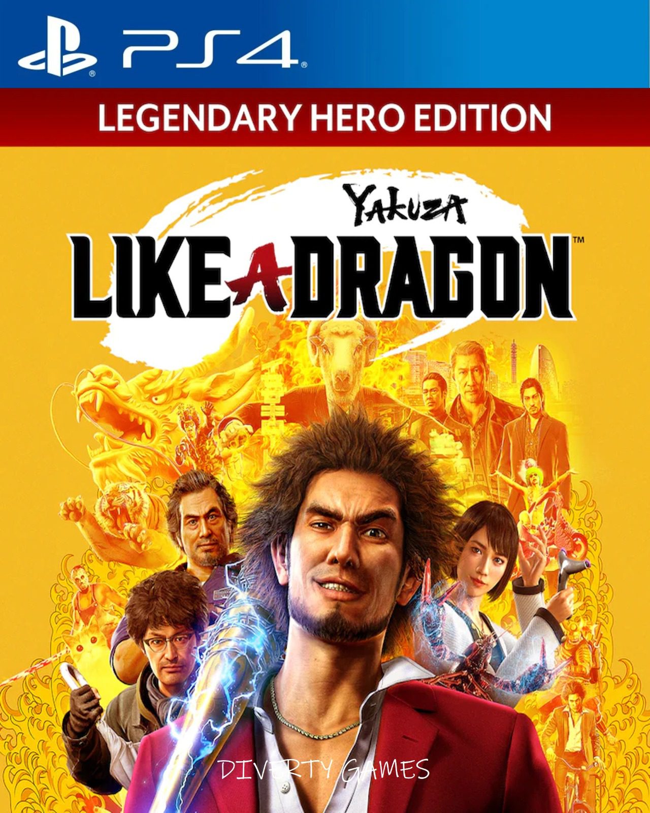 YAKUZA: LIKE A DRAGON LEGENDARY HERO EDITION PS4