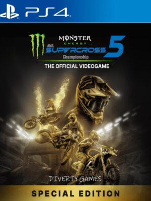 MONSTER ENERGY SUPERCROSS 5 – SPECIAL EDITION PS4