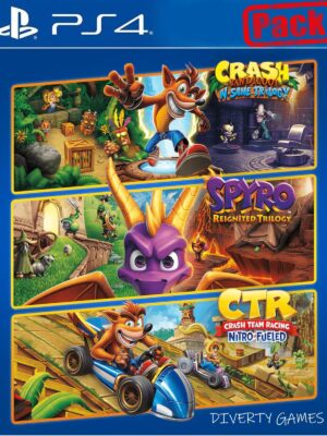CRASH™ + SPYRO™ TRIPLE PLAY BUNDLE PS5