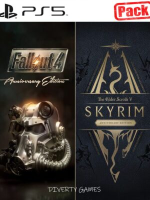 THE ELDER SCROLLS V: SKYRIM ANNIVERSARY EDITION + FALLOUT 4: ANNIVERSARY EDITION BUNDLE PS5