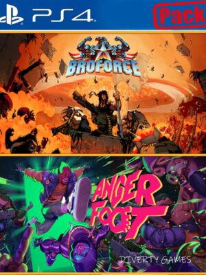 BROFORCE X ANGER FOOT BUNDLE PS4