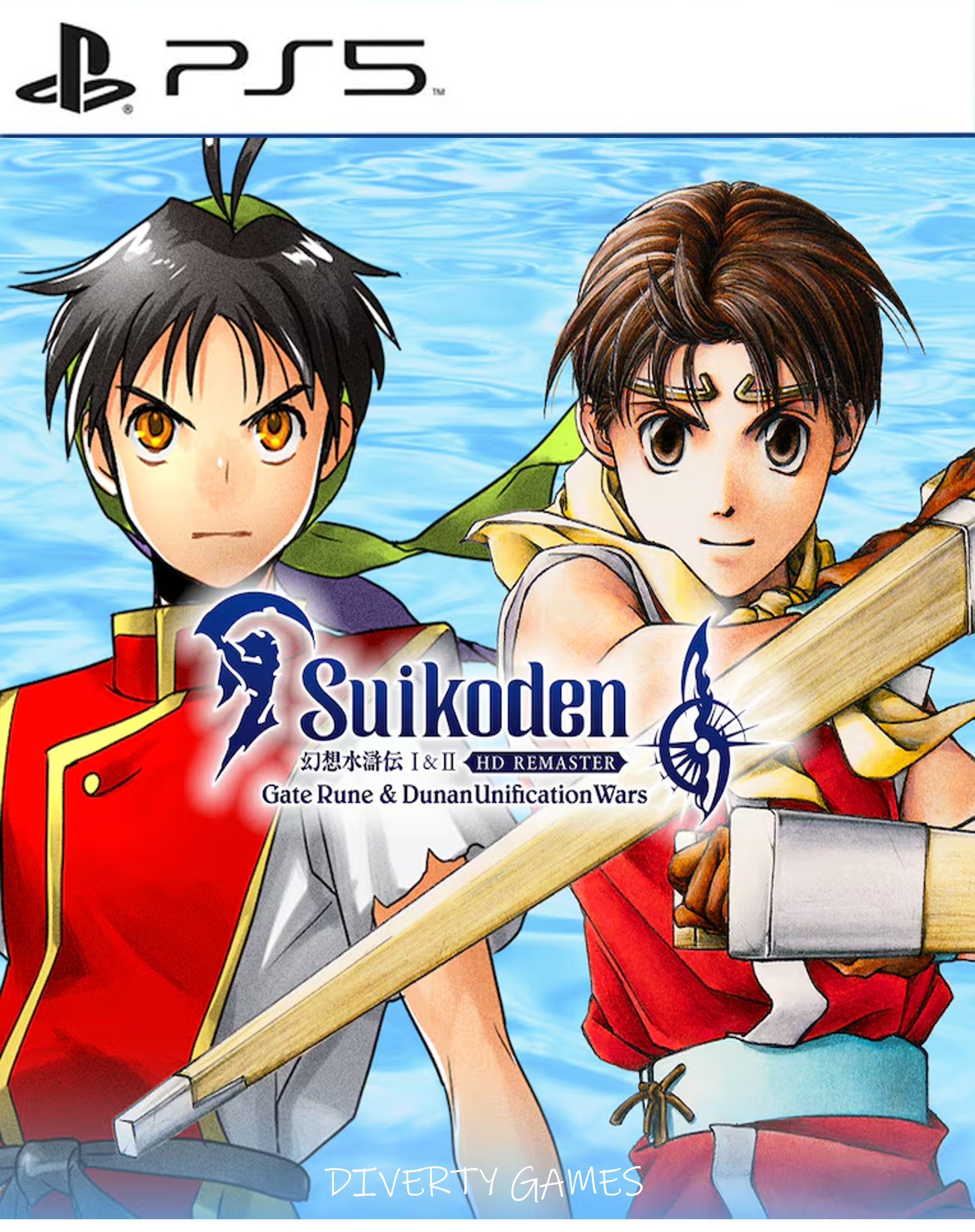 SUIKODEN I&II HD REMASTER GATE RUNE AND DUNAN UNIFICATION WARS PS5