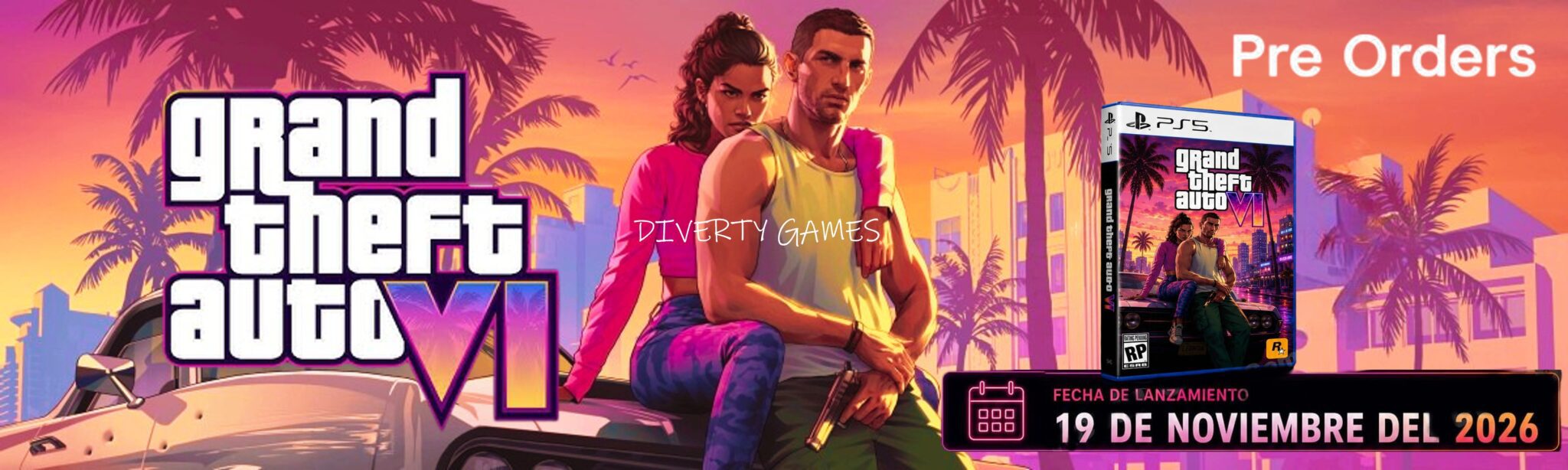 GRAND THEFT AUTO VI (6) PS5