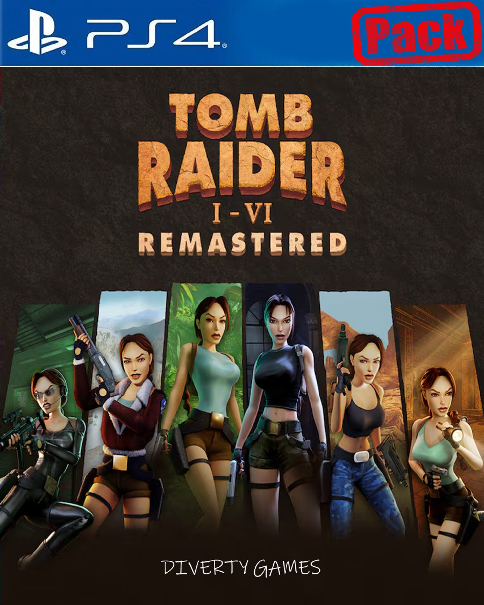 TOMB RAIDER I-VI REMASTERED PS4