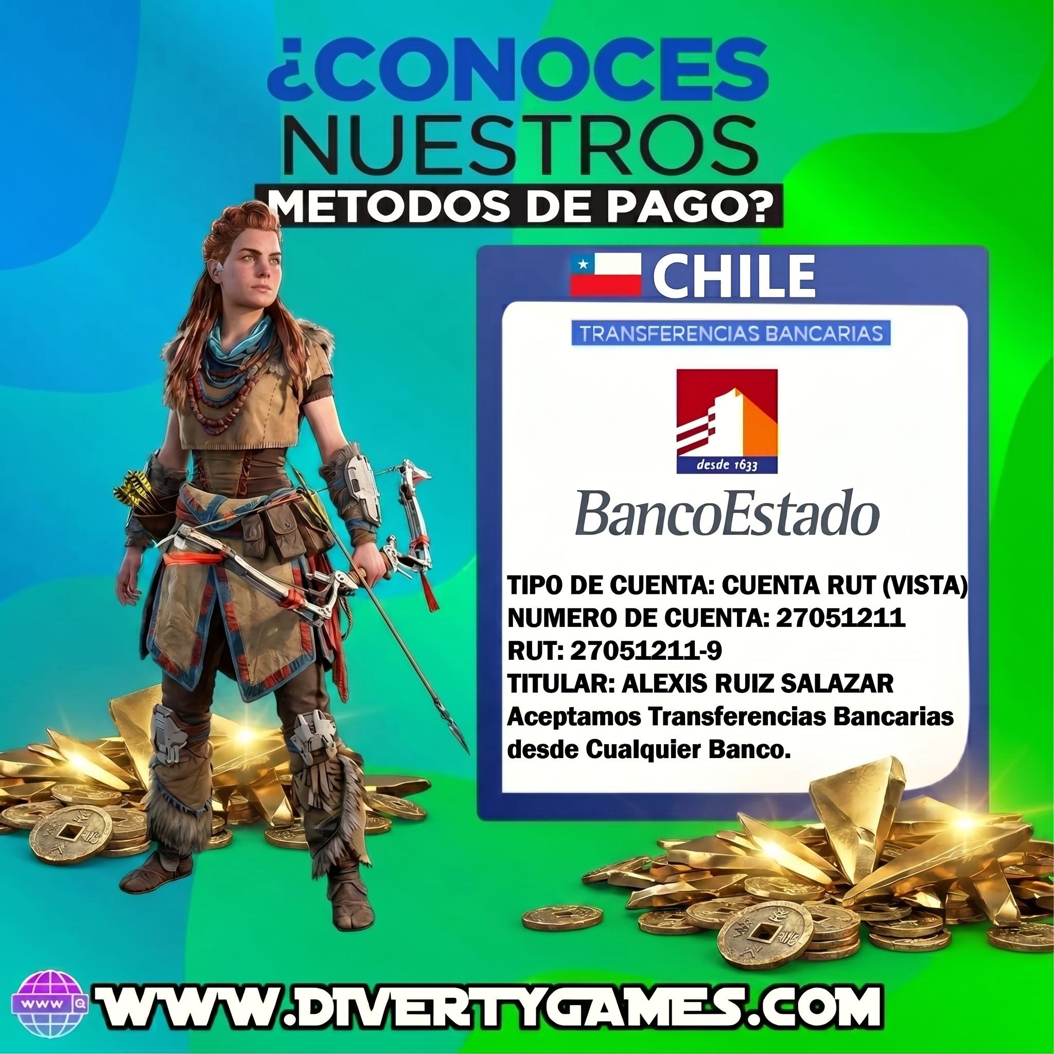 MEDIOS DE PAGO CHILE