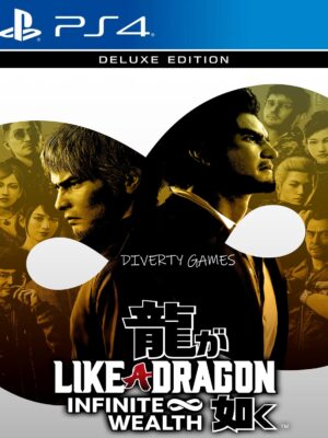 LIKE A DRAGON: INFINITE WEALTH DELUXE EDITION PS4