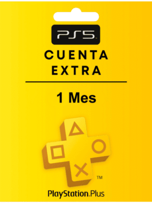 CUENTA PLUS EXTRA 1 MES PS5