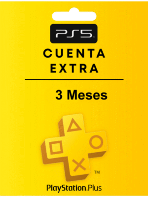 CUENTA PLUS EXTRA 3 MESES PS5