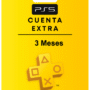 CUENTA PLUS EXTRA 3 MESES PS5