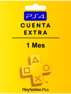 CUENTA PLUS EXTRA 1 MES PS4