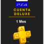 CUENTA PLUS DELUXE 1 MES PS4