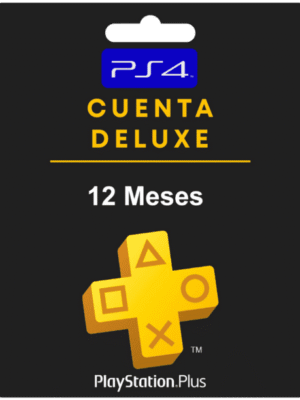 CUENTA PLUS DELUXE 12 MESES PS4