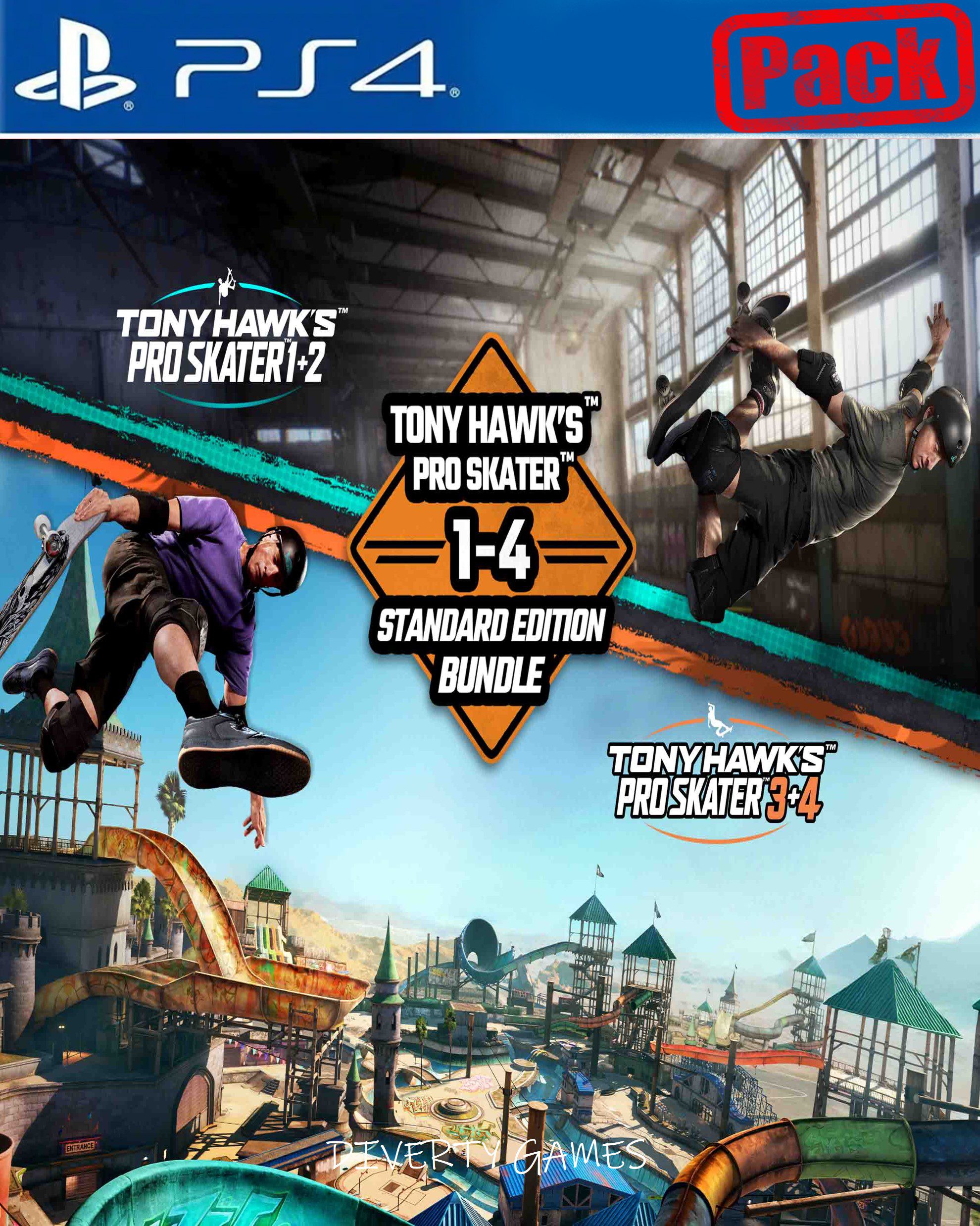 TONY HAWKS PRO SKATER™ 1 - 4 - STANDARD EDITION BUNDLE PS4