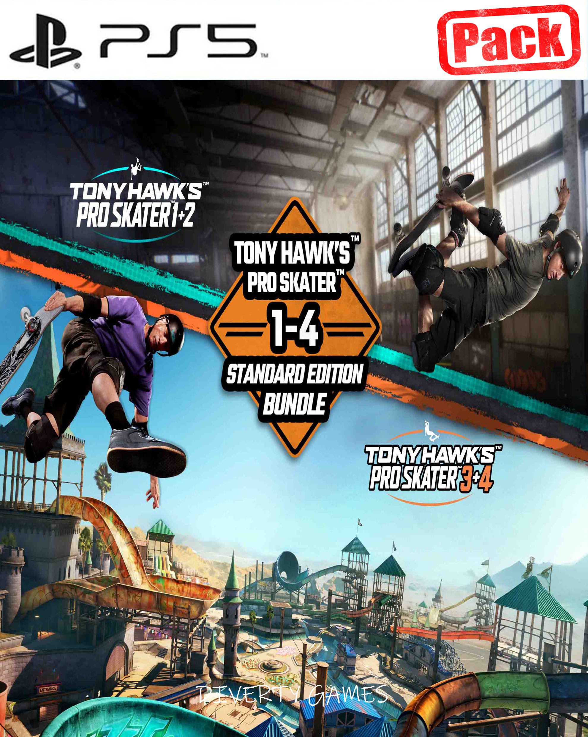 TONY HAWKS PRO SKATER™ 1 - 4 - STANDARD EDITION BUNDLE PS5