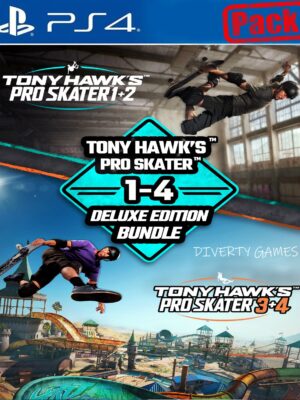 TONY HAWKS PRO SKATER 1 – 4 – DELUXE EDITION BUNDLE PS4