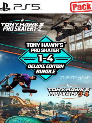 TONY HAWKS PRO SKATER 1 – 4 – DELUXE EDITION BUNDLE PS5