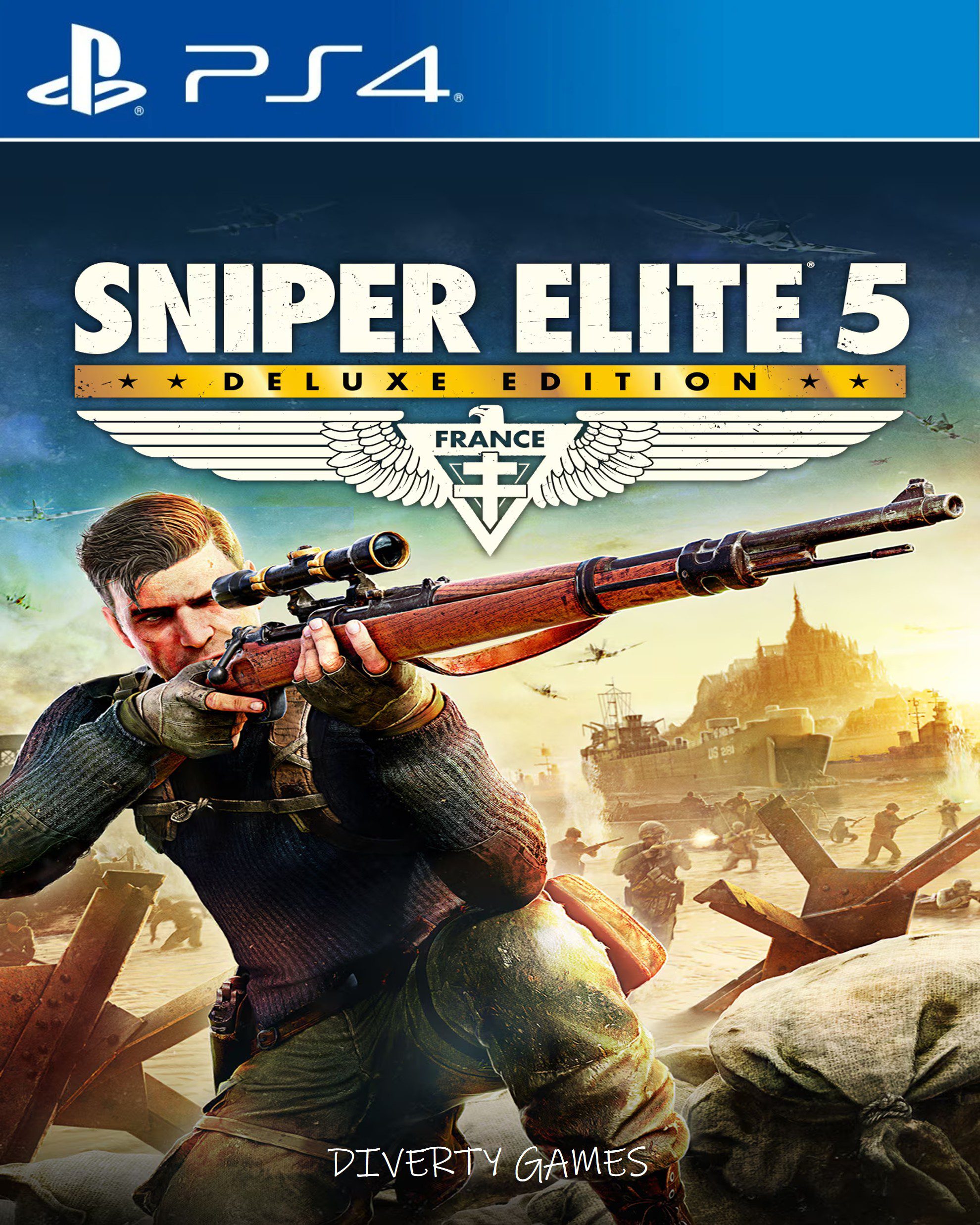 SNIPER ELITE 5 DELUXE EDITION PS4